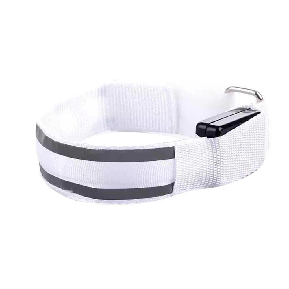 Fietsen Lichtgevende Armband Reflecterende Led Light Arm Armband Strap Veiligheid Riem Voor Night Running Fietsen Riem Veiligheid # j2p