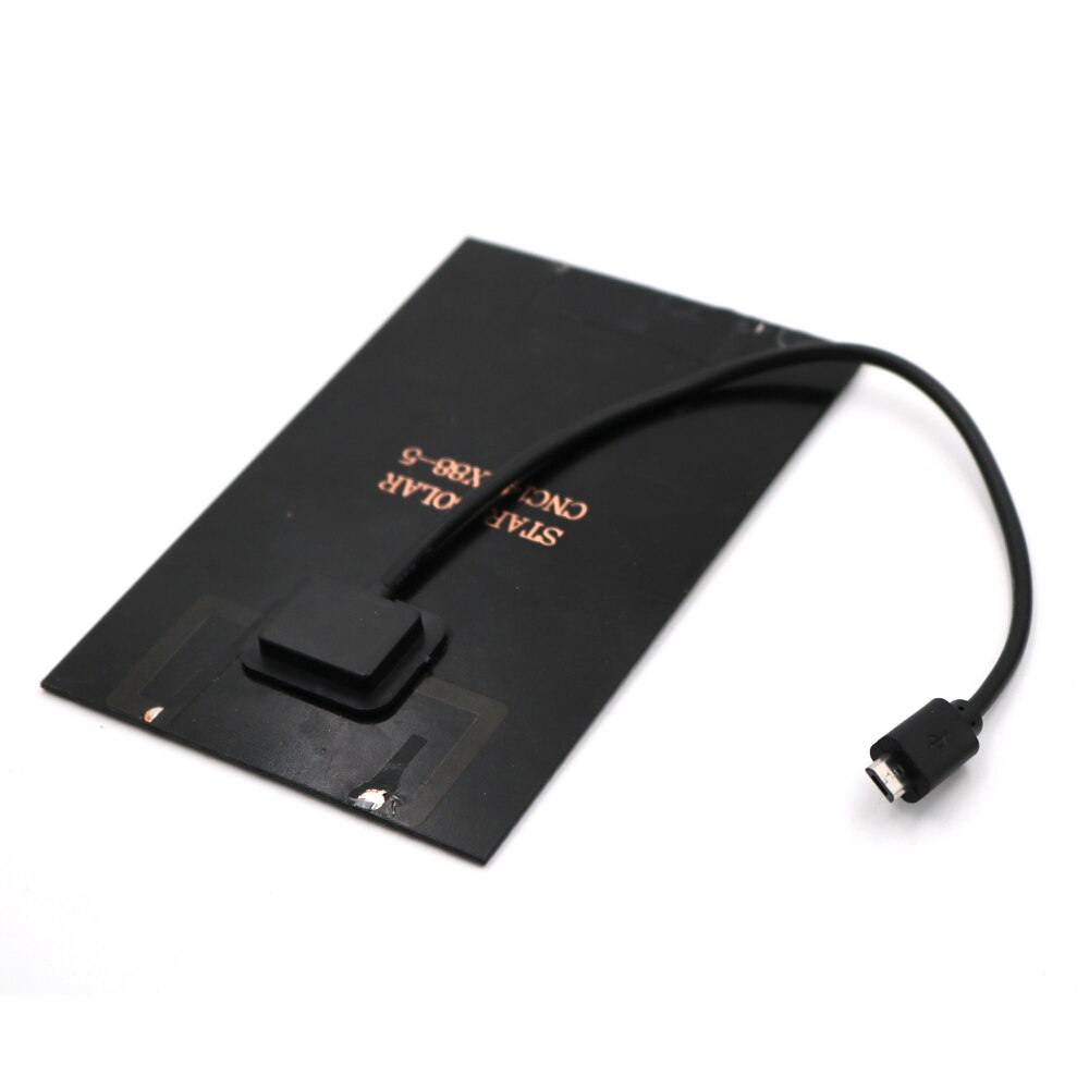 Micro USB Android Solar Panel 2W 5V Solar Cells Charger Pane Fast DIY Outdoor Battery Polysilicon Portable Travel Tablet
