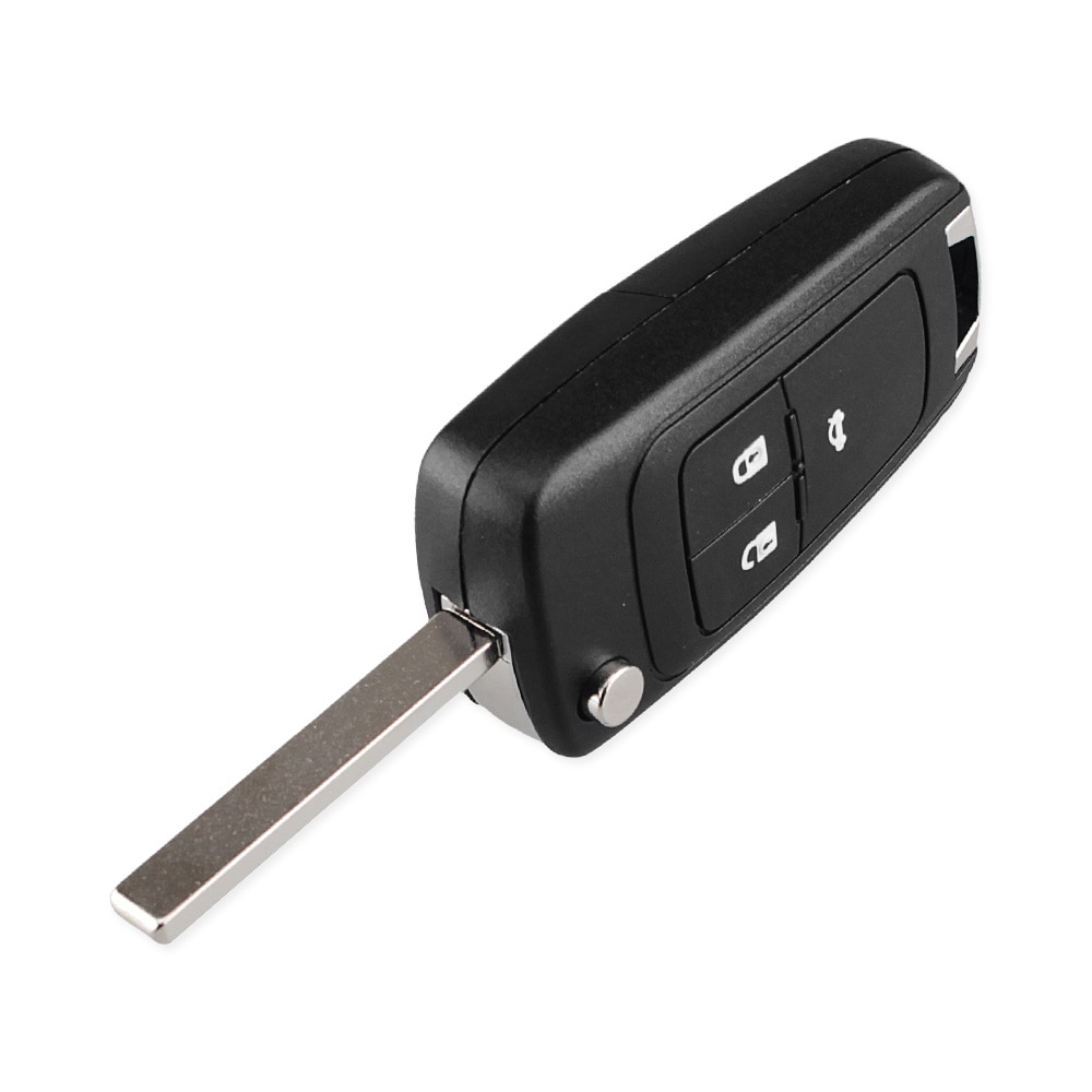KEYYOU For OPEL VAUXHALL Insignia Astra Zafira For Chevrolet Cruze For Buick 3 Button Flip Folding Remote Car Key Shell