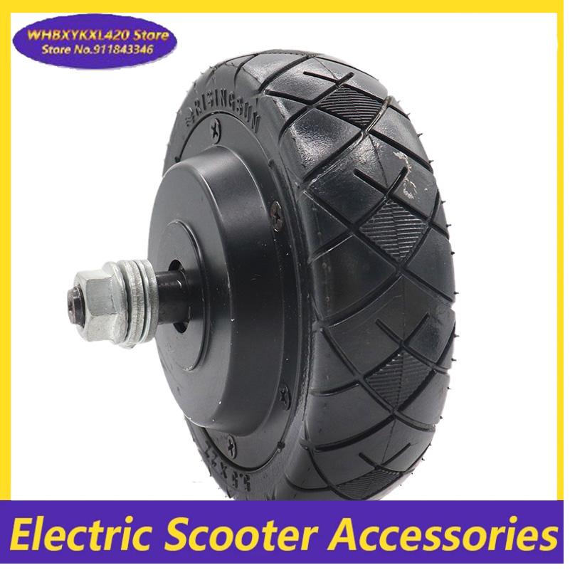 Uniwersalny silnik bezszczotkowy robić hulajnogi elektrycznej 24V/36V, koło 5,5 cala, bezszczotkowy silnik bez zębatek z piastą koła, pełna opona.