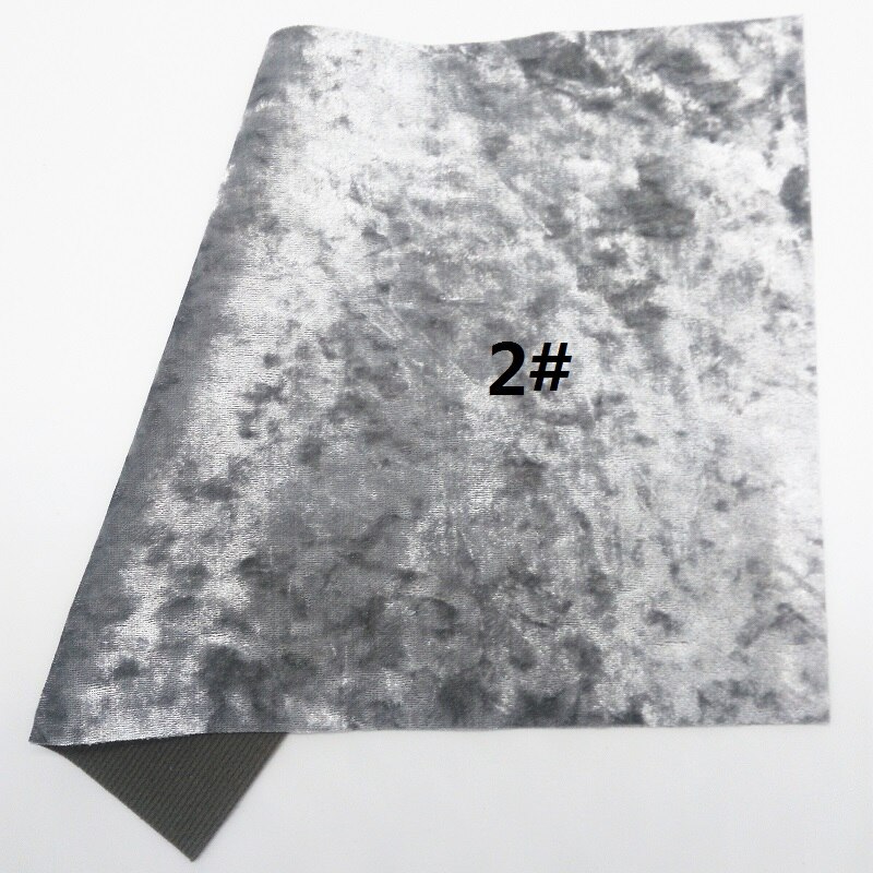 GREY Glitter Fabric, Weaving Faux Leather Fabric, Litchi Synthetic Leather Sheet For Bows A4 Size 8"x11" Twinkling Ming XM122: 2