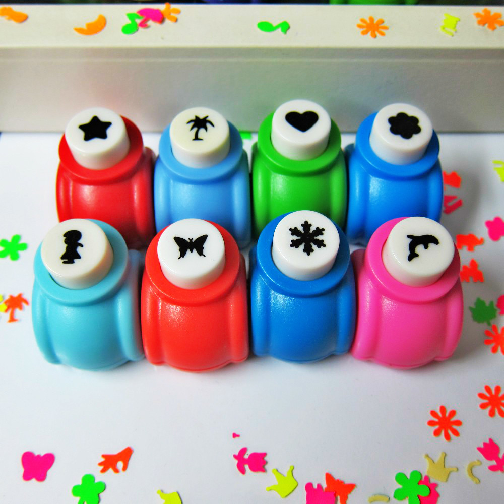 1/pcs Mini Craft Heart Punch Machine Scrapbooking Handmade Cut Card Hole Puncher For Diy Paper Shaper Cutter Furador Eva