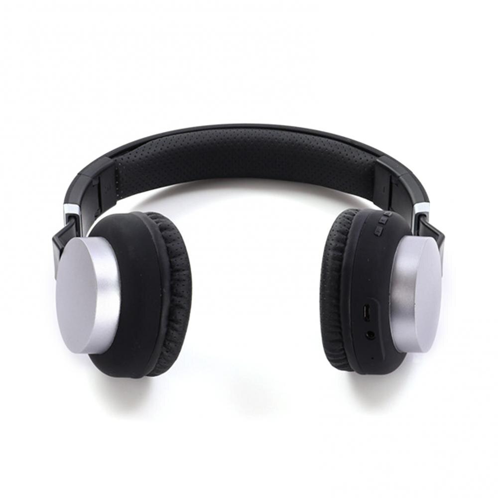 MH8 składane słuchawki Bluetooth 5.0 słuchawki bezprzewodowe Radio Stereo Sport zestaw słuchawkowy do laptopa słuchawka z mikrofonem w trybie gotowości 120H