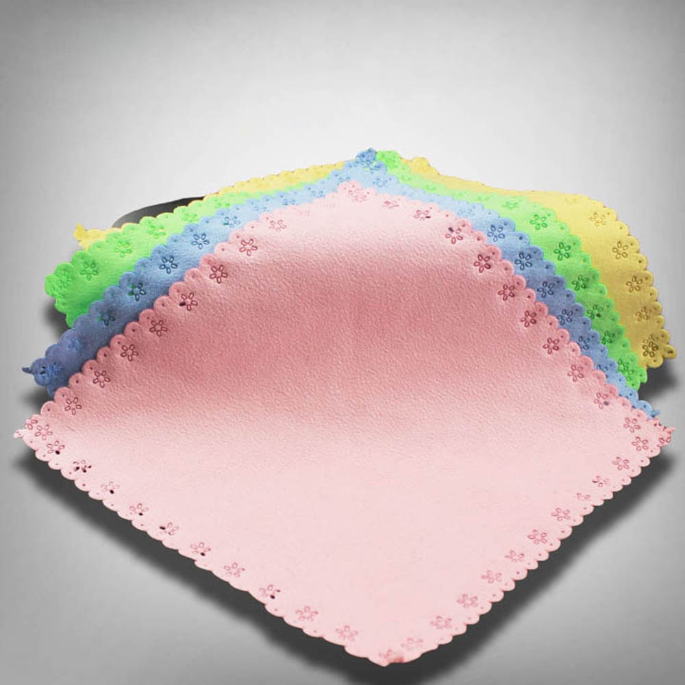 3Pcs/Set Cleaner Clean Glasses Lens Cloth Wipes For Sunglasses Microfiber Eyeglass Cleaning Cloth For Camera Computer