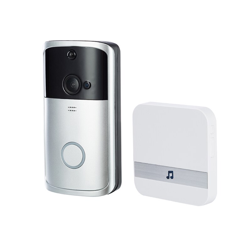 Wireless Welcome Chime Kit Plug-through Smart Doorbell Remote Control Button Door Bell Home Security Accessories