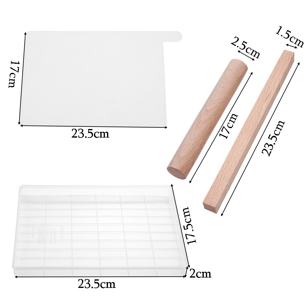 DIY turrón hecho a mano bandeja de corte Mat rollo de madera Pin pastelería utensilios para decoración de pasteles molde de caramelo hornear molde de silicona de azúcar