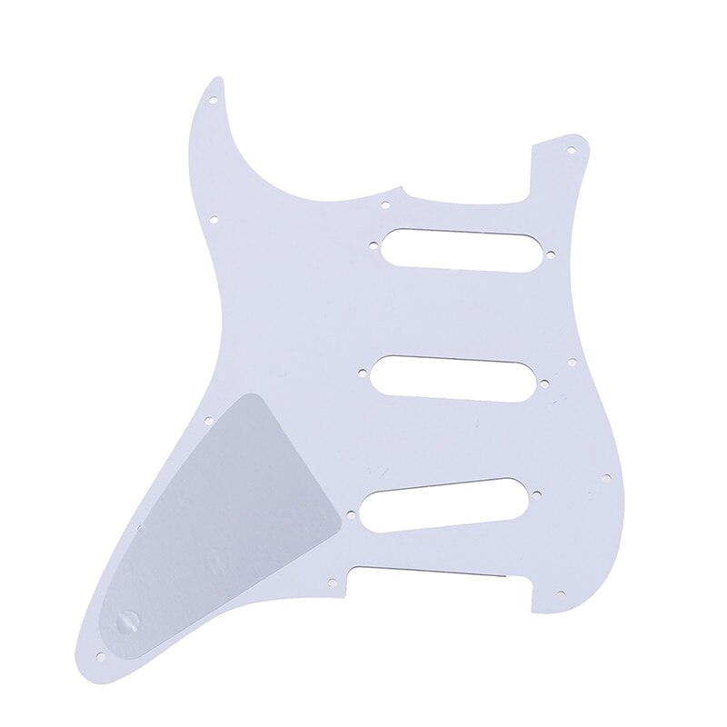 1Pc guitare Pickguard guitare électrique Pickguard plaque à gratter pour Strat Stratocaster noir Instruments & équipement
