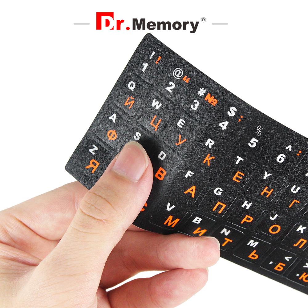 RU Russian Computer Laptop Keyboard Sticker Layout Protective Film Russian Keyboard Stickers