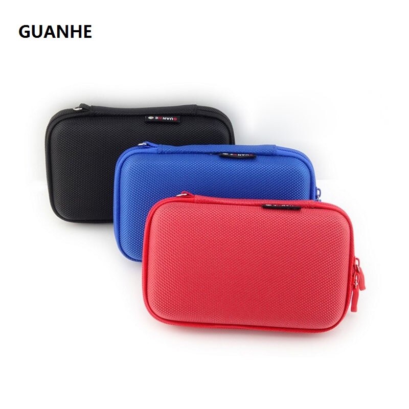 GUANHE esterno duro unità Cassa del manicotto del Sacchetto Del Sacchetto 2.5 "USB HDD Esterno/duro unità Disk duro Disk per Il Trasporto Nera caso per Il mio passaporto