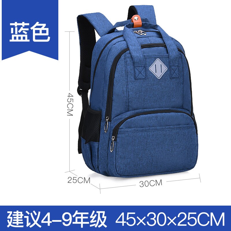 Wasserdichte freundlicher schule taschen Für Jungen Mädchen freundlicher primäbetreffend schule rucksäcke freundlicher Schule tasche Buch Rucksack mochila infantil: blau