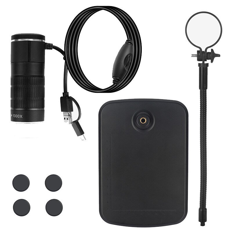 Tre-i-en mobiltelefon mikroskop type c android computer digital mikroskop børn mikroskop usb mikroskop kamera