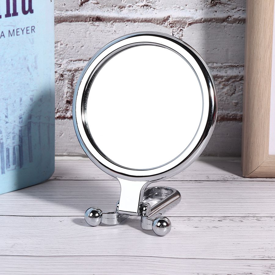 Double-Sided Makeup Mirror 10x Magnifying Portable Foldable Handheld Cosmetic Mirror For Home Travel Office Hand Mirror Makeup