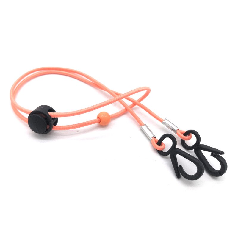 1pcs Adjustable Face Mask Lanyard Convenient Holder Rope Anti-lost Portable Mask Hanging Neck Rop Ropes Neck Strap Chain: Pink