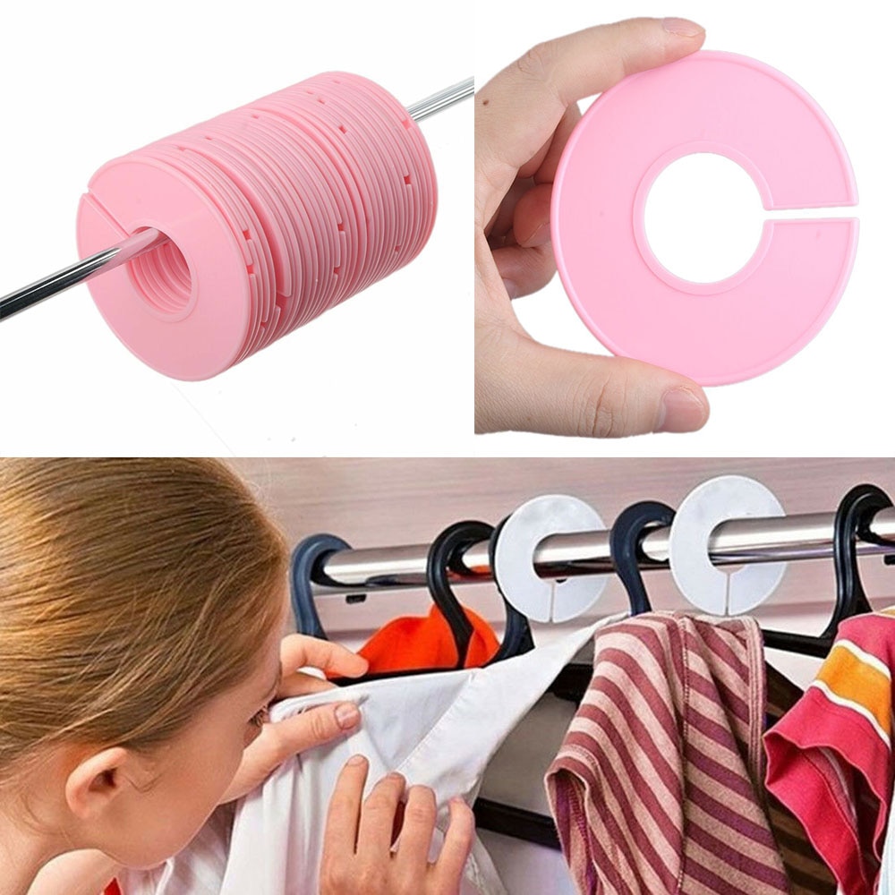 10 pack diy kledingmaat verdelers ronde hangers rek kastverdelers voor kledingwinkels huis blanco verdelers kledingmaat tags