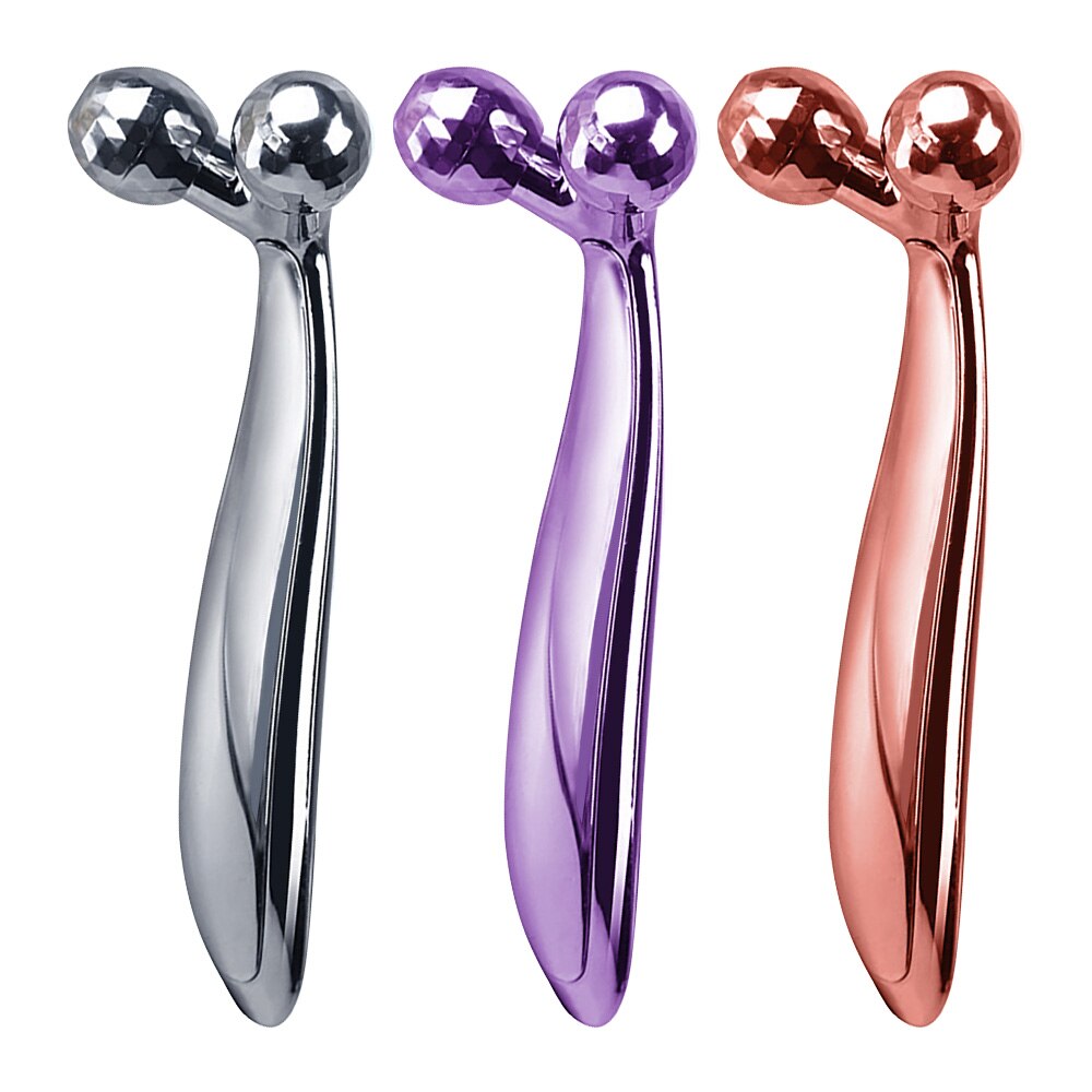 Roller Massager Thin Face Massager Lifting 360 Rotate 3D Full Body Shape Y Shape Massager Wrinkle Remover Facial Massage Tool