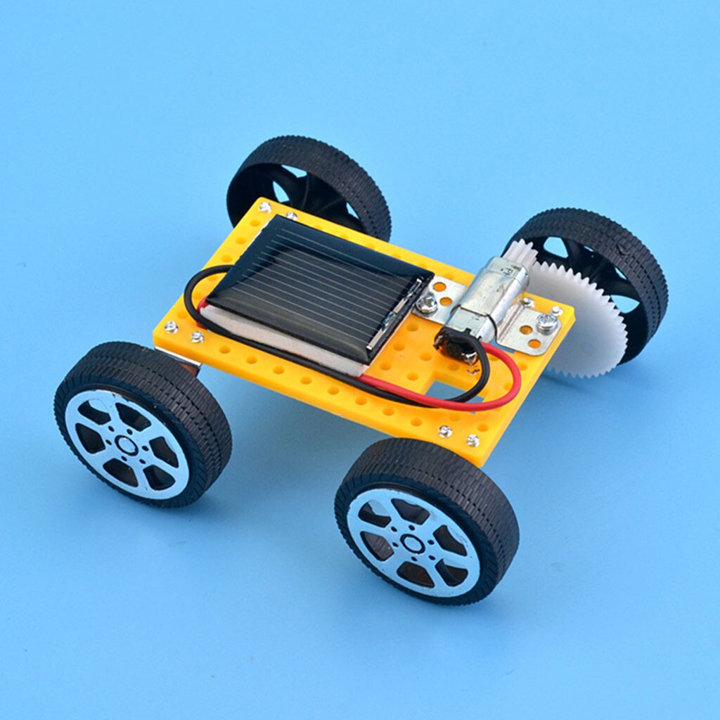 DIY Robot Solar Mini Aangedreven Speelgoed Kinderen Solar Auto Monteren Speelgoed Set Zonne-energie Auto Kit Educatief Wetenschap voor Kid MJ1206