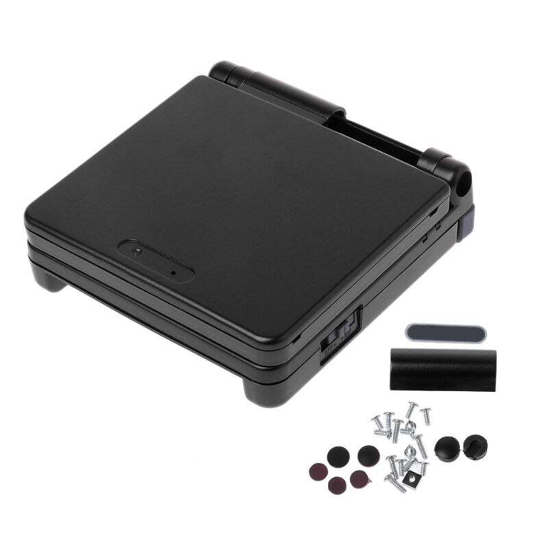 For Nintendo GBA SP For Gameboy Housing Case Cover Replacement Full Shell For Advance SP: Black