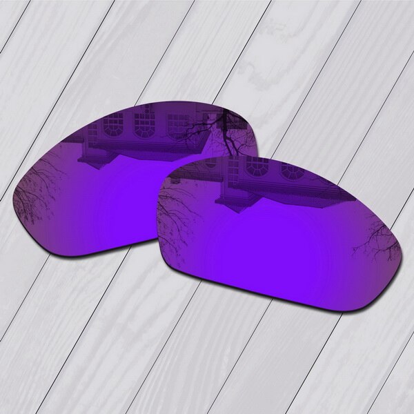 E.O.S Polarized Enhanced Replacement Lenses for Oakley Monster Dog Sunglasses - Multiple Choice: Deep Purple