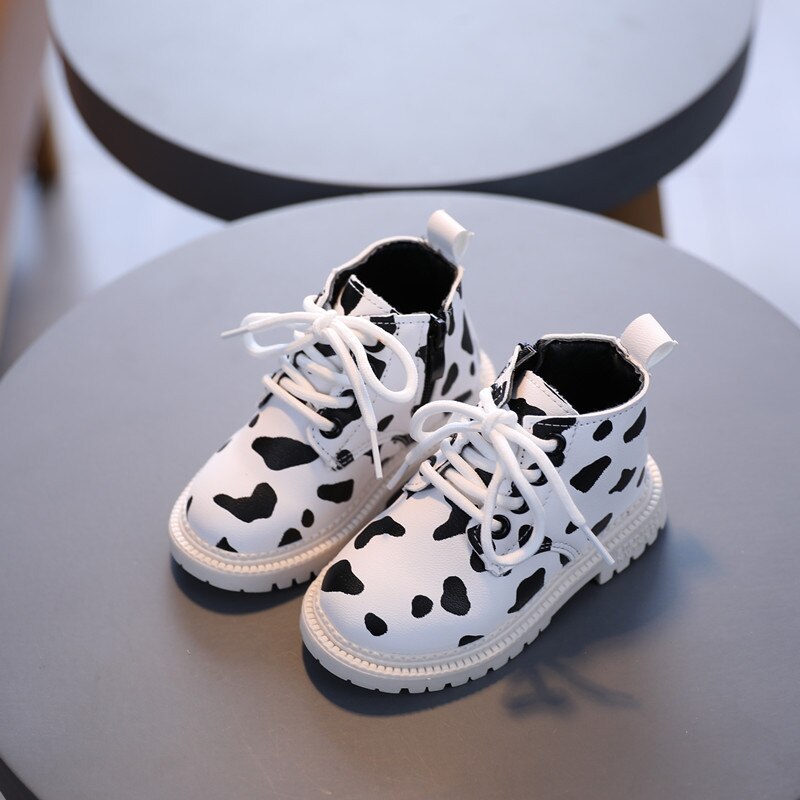 Kinder martin laarzen herfst winter jongens meisjes zachte zool enkele laars baby korte laarzen platte kinderschoenen  e66