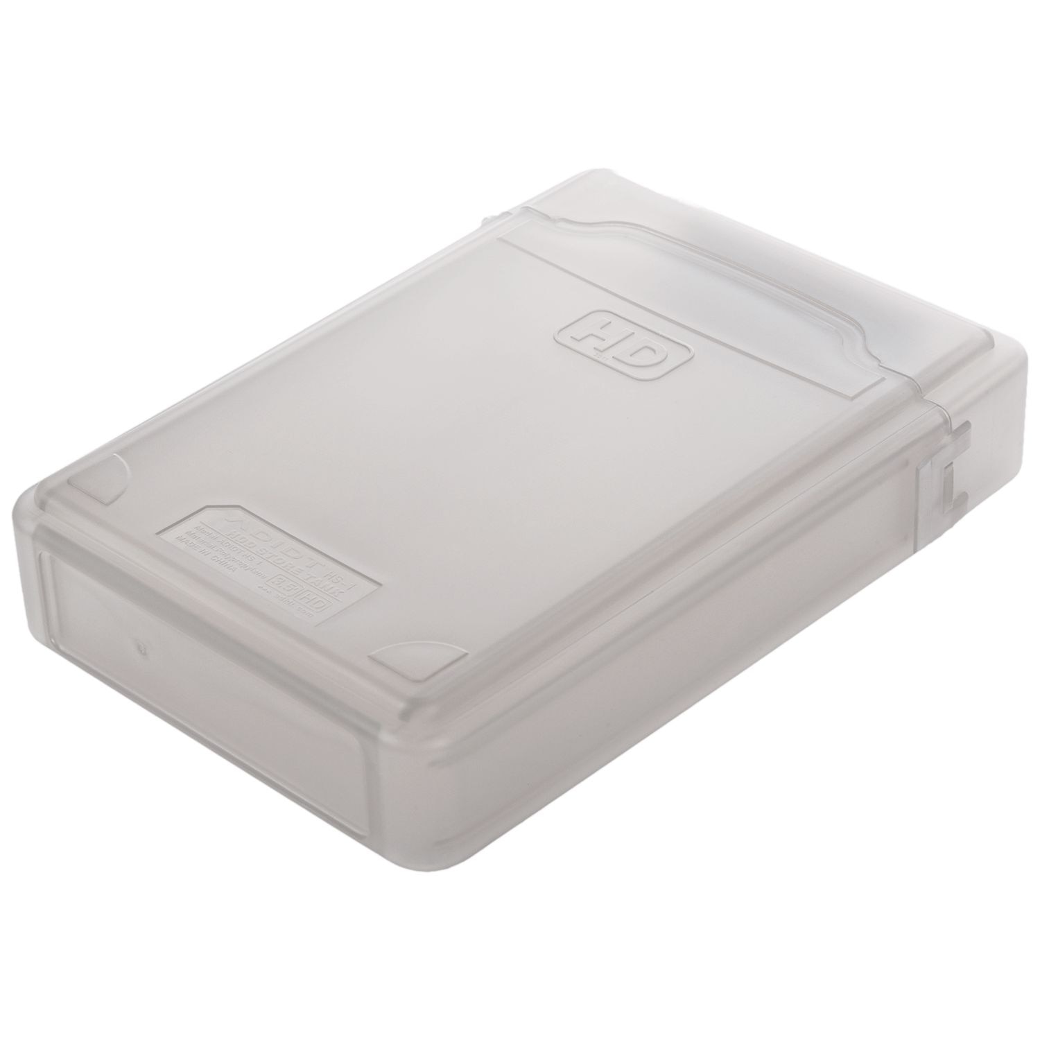 Carcasa de plástico para disco duro IDE SATA HDD, caja de almacenamiento de 3,5 &quot;, 5 unidades