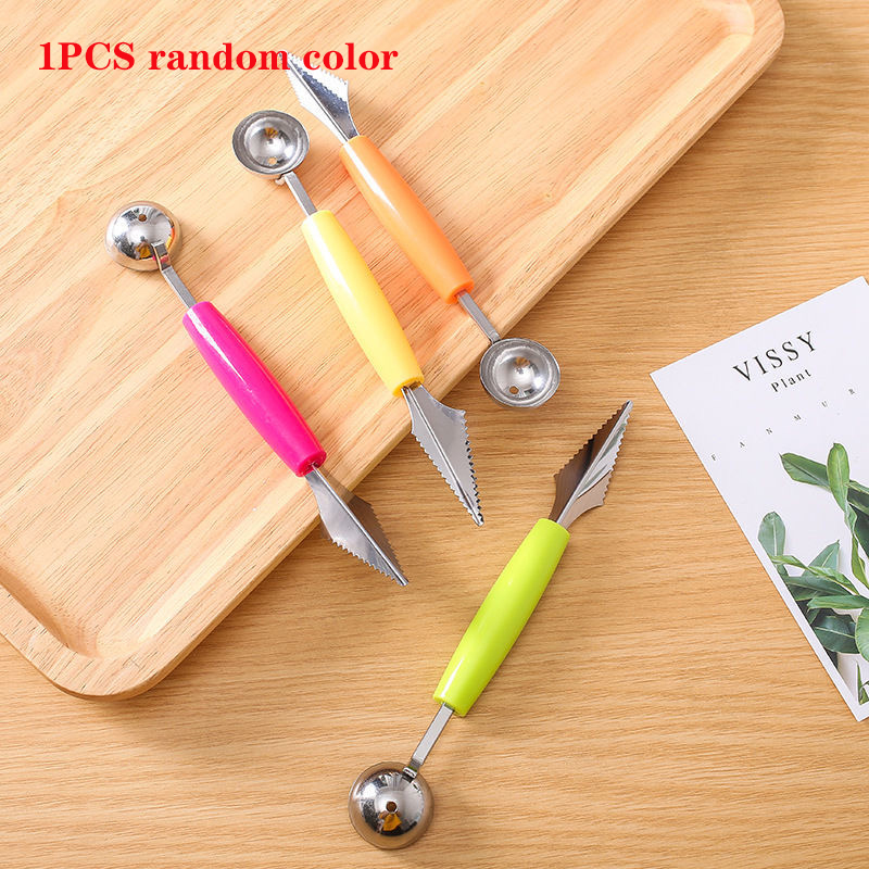 Stainless Steel Triangle Fruit Carving Knife Fruit Platter Artifact Triangle Vegetable Knife Non-slip Carving Blade Kitchen Tool: B