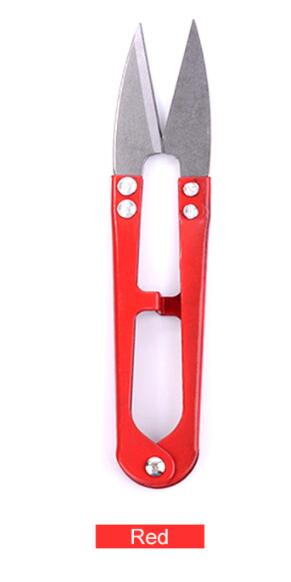 1/3 st sysaxar sekatörer trädgårdssax växtsax grensekatör trimmer verktyg klädtrådsklippare: Röd