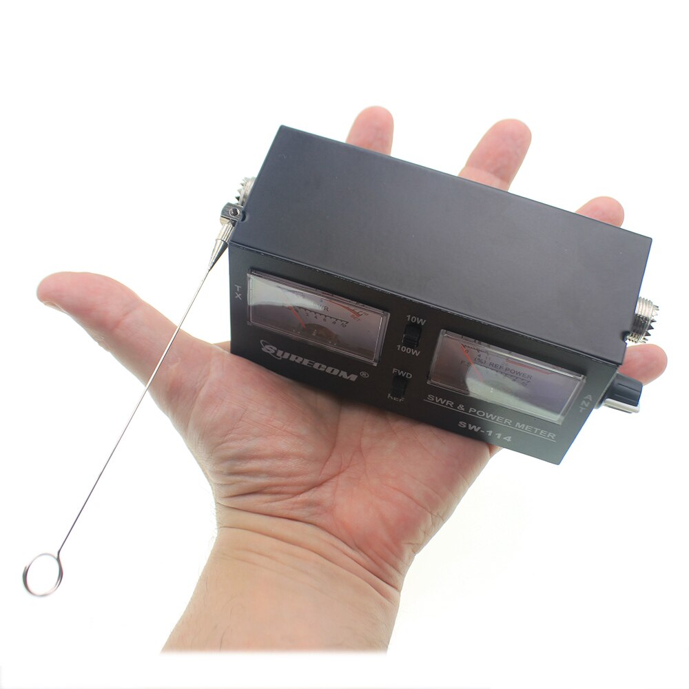 Surecom SW-114 27-30MHz SWR / RF / Field Strength Test Power Meter 3 Function Analog with Field Strength Antenna