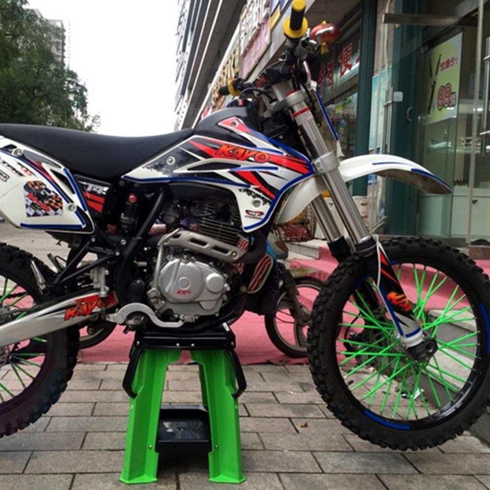 72 st motorcykelhjul ekerskydd färgglada omslag fälgar hud off-road cykelskydd omslagssats motocross cykelskydd tillbehör