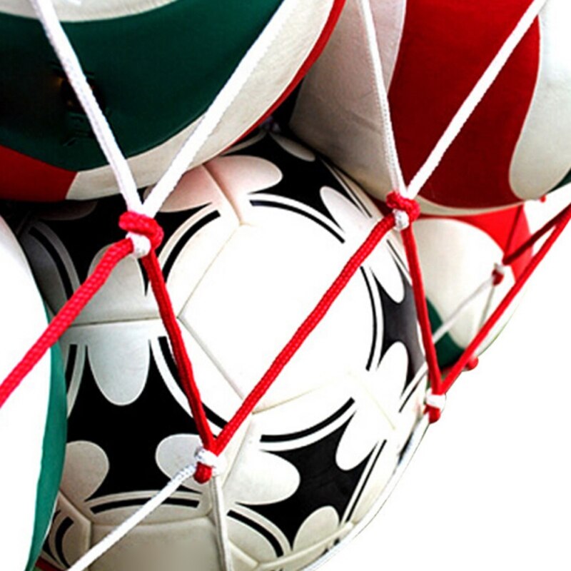 Outdoor Sporting Soccer Net 10 Balls Carry Balls Volleyball Ball Net Bag Portable Equipmen Net Bag Sportst Football