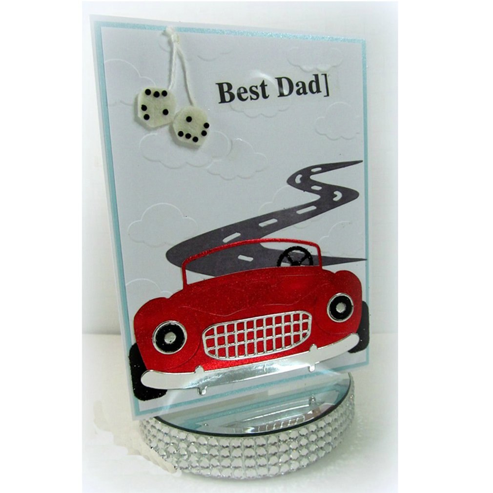 Curved Road Path Metal Cutting Dies Stencils For Scrapbooking Decorative Embossing Suit Paper Cards Die Cutting Template