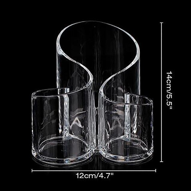 tiroir en acrylique Transparent, Portable, empilable, détachable, boîte de rangement cosmétique anti-poussière: H