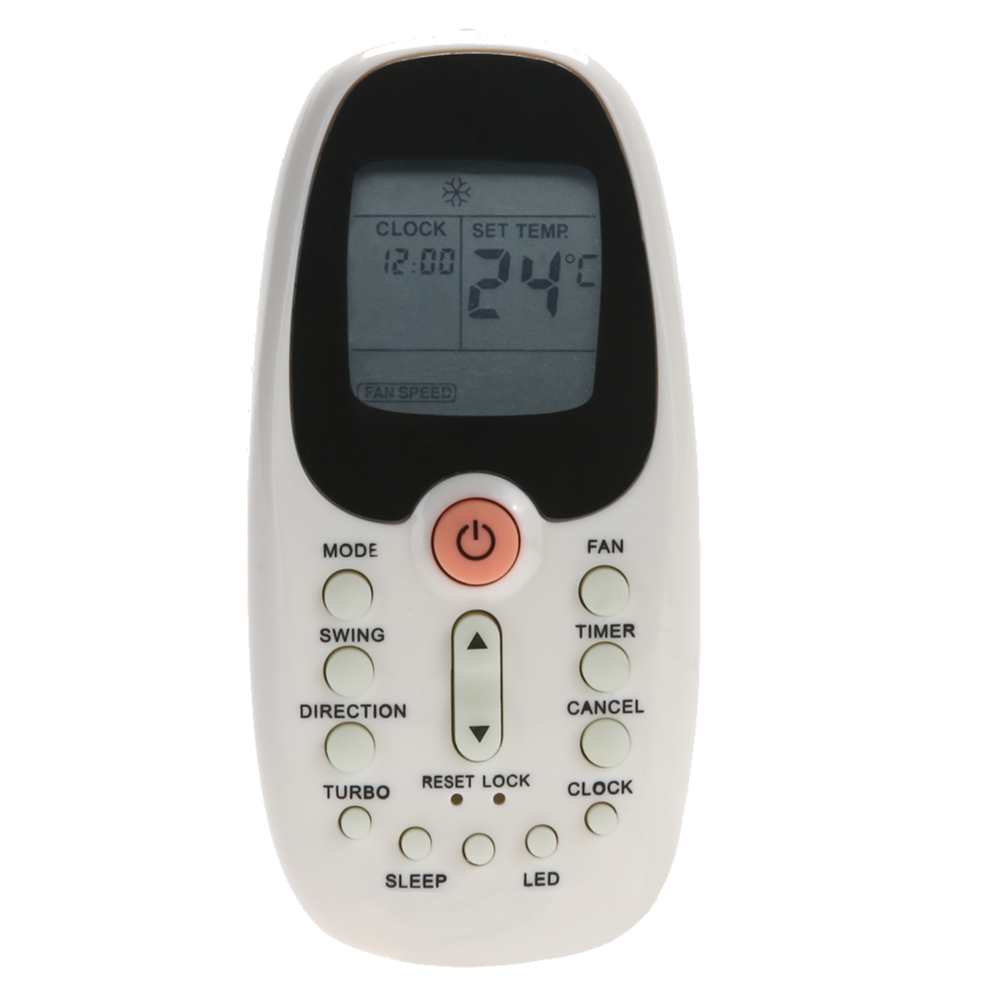Air Conditioner Remote Control for Midea Komeco Comfee for MIDEA R06 / BGE R06 / BG Air-conditioner: WHITE