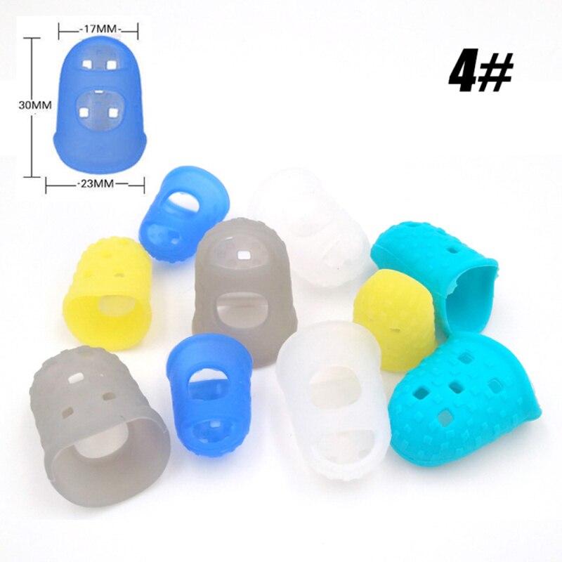 Gitarre Spielen Finger Schutz String Instrument Silikon Finger Protector Links Hand Gitarre Anfänger Praxis Finger Schutz