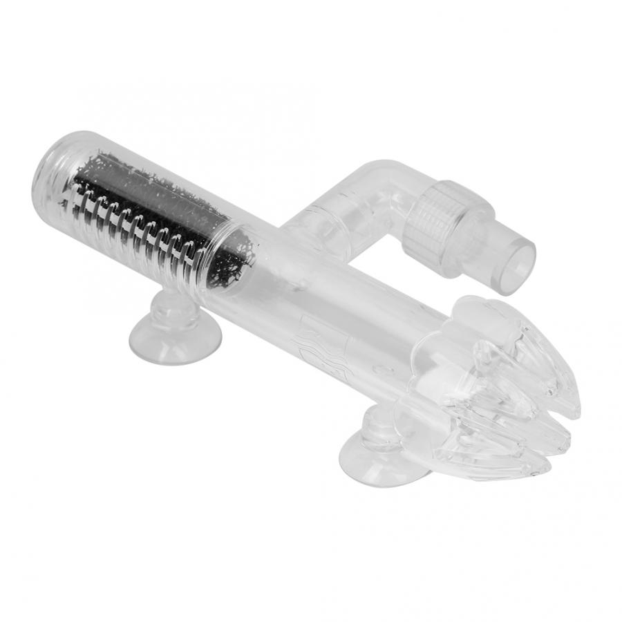 Akvarie akvarium olie film skimmer akryl gennemsigtig effektiv olie film skimmer remover akvarium værktøj tilbehør