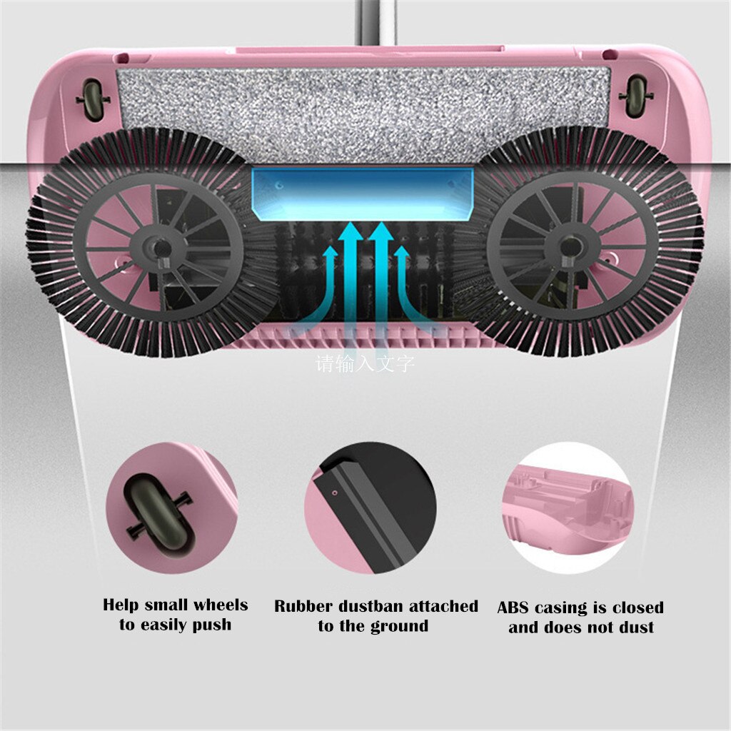 Hand Push-type Sweeper Home Sweeping Mopping Machine Vacuum Cleaner Floor Mops For Home Швабра С Распылителем
