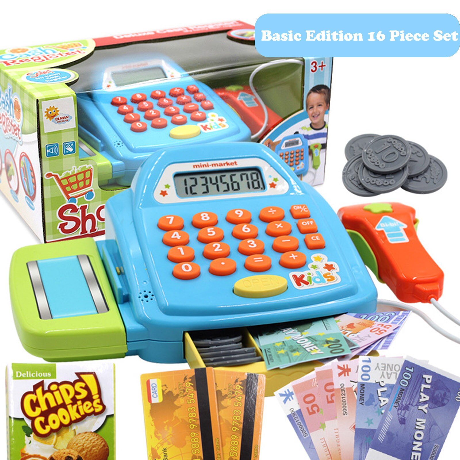 Simulation Supermarkt Kassierer Spielen Haus vorgeben Spiele Rolle-Spielen Simulation Spiel einstellen freundlicher freundlicher ÜSpund Pädagogisches Spielzeug