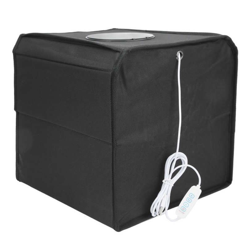 Photo Studio Lightbox Mini Folding Light Box Tabletop Photography Soft Shooting Tent Box 6 Backgrounds for Jewelry Photography