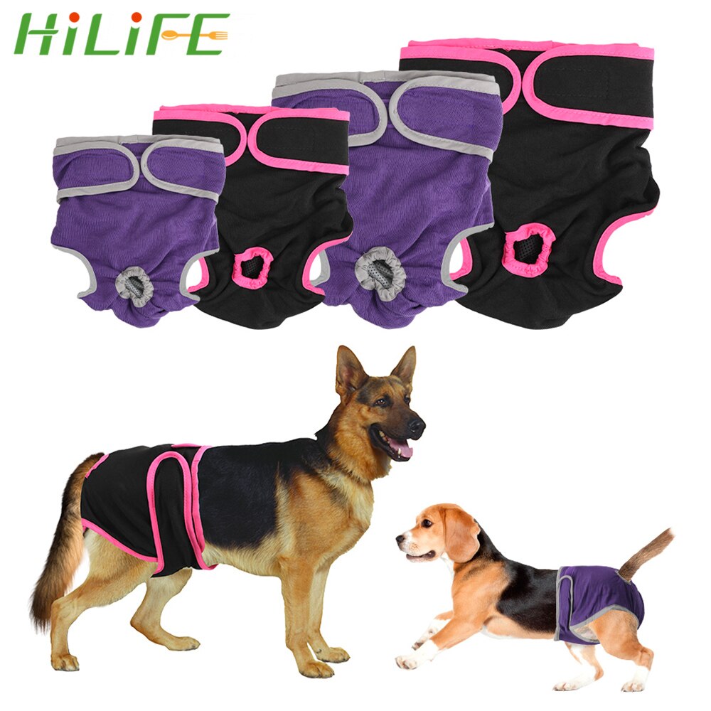 HILIFE Pet Underwear Physiological Pants For Small Meidium Size Dogs Female Dog Shorts Puppy Diaper Pet Products