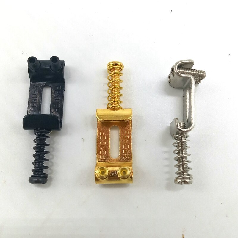 6 Roller Bridge Pull String Code Electric Guitar Saddle for Stratocaster Telecaster Electric Guitar Accessories Silver