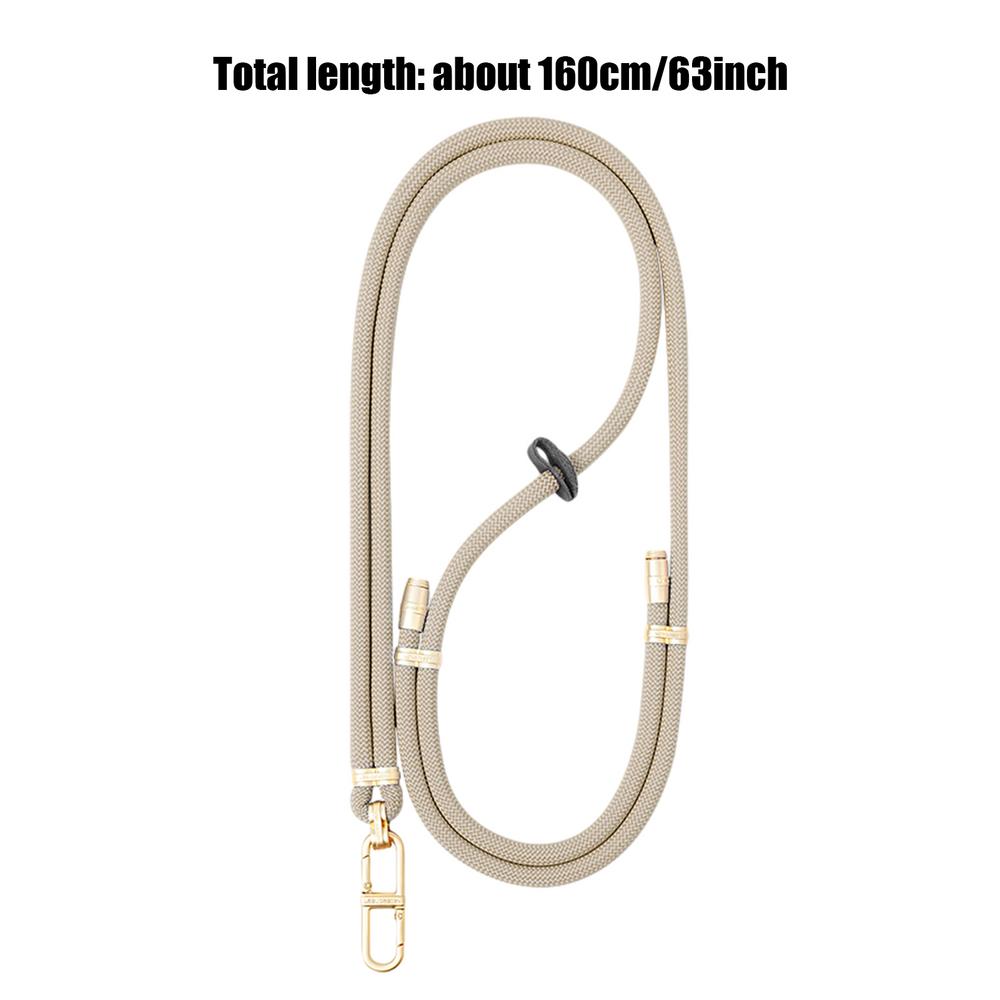Cell Phone Holder Around Neck Adjustable Anti Theft Wrist Strap Phone Strap Universal Phone Lanyard For Men And Women Phone: Silver / Gray