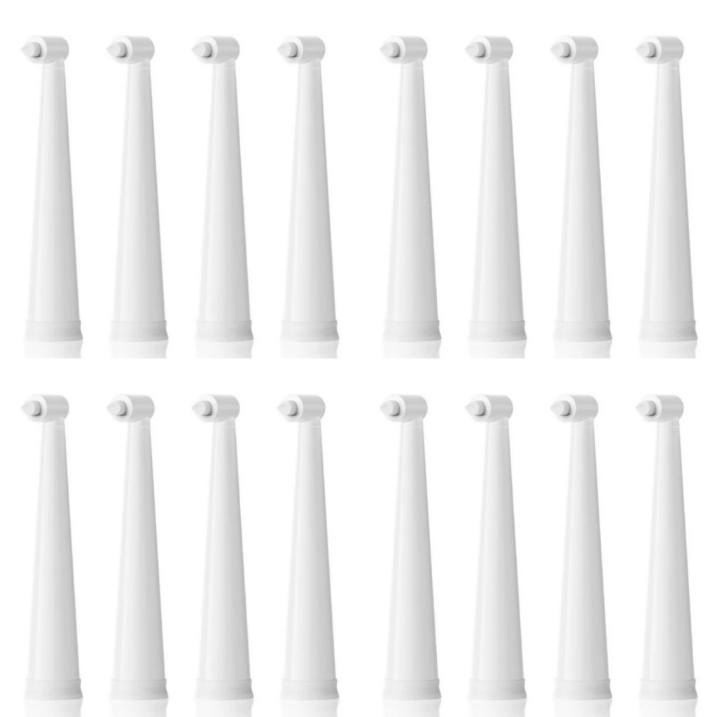 Cabezales de cepillo Interdental Fairywill, cabezales de repuesto para cepillo de dientes eléctrico sónico FW-507 FW-508 FW-917 FW-959 D7 D8: Plata