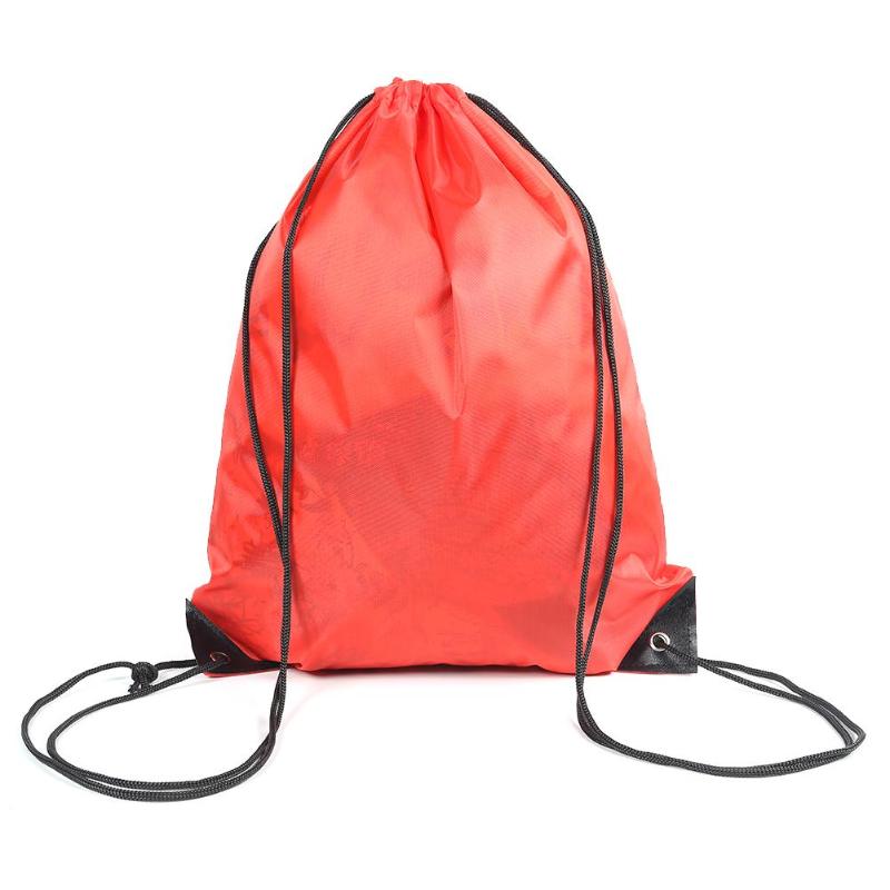 1PC Waterproof Outdoor Beach Swimming Sports Drawstring Backpack Organizer Gym Storage Bag For Shoes Towel Clothes 42*34CM