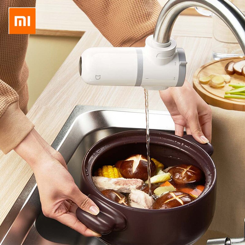 Xiaomi vandhane renseapparater køkken vandhane perkolator vandfilter aktivt kul filtreringsenhed fjernelse af rustbakterier