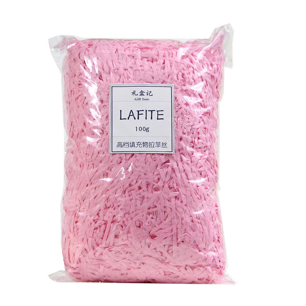 100g gør-det-selv papir raffia strimlet papir konfetti boks fyldmateriale bryllup ægteskab boligindretning dekoration