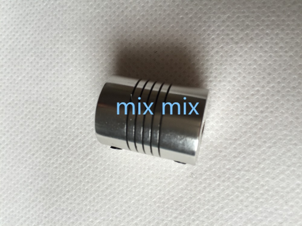 Fixmee 1Pcs 6X6 Mm Motor Jaw Shaft Coupler 6 Mm Tot 6 Mm Flexibele Koppeling Od 19X25Mm Brand