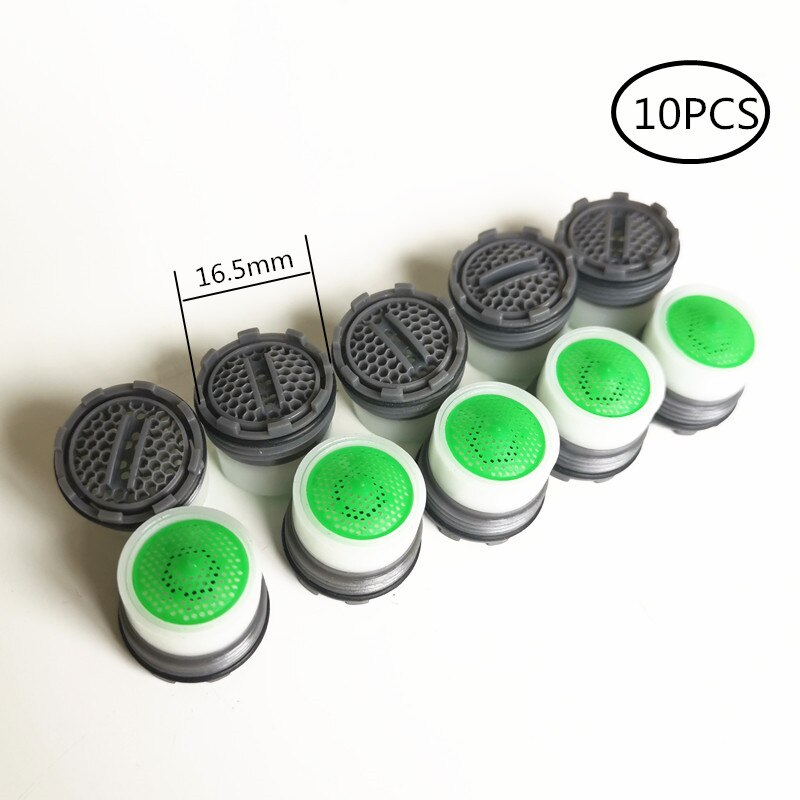 Robinet aérateur caché à filetage mâle, 10 pièces, économie d&#39;eau, 16.5mm 18.5mm 21.5mm 23.5mm, robinet de cuisine à bulles, bassin Public, accessoires: A-16.5MM