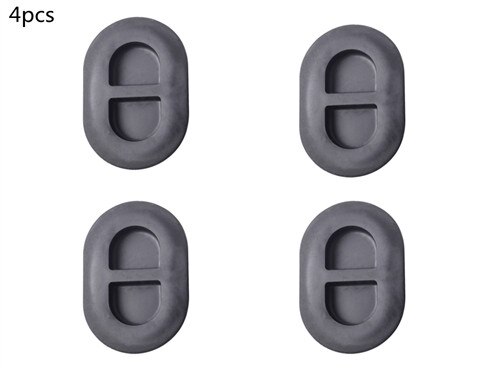 Black Floor Pan Drain Plug Rear Floor Pan Body Plug Small Rubber Plug For Jeep Wrangler JK JL Exterior Accessories: 4pcs