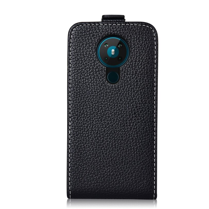 Archiwalne etui z klapką do telefonu Nokia 5.3 okładka Nokia5.3 śliczne skórzane etui na telefon zwykły futerał do telefonu Nokia 5.3 Nokia5.3