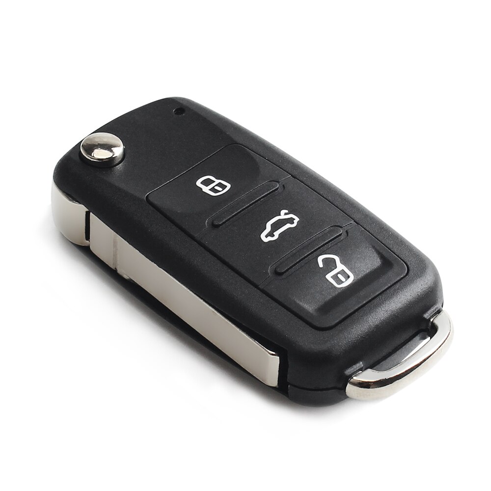 Dandkey-mando a distancia para coche, llave para VW/VOLKSWAGEN 5K0837202AD Beetle/Caddy/Eos/Golf/Jetta/Polo/Scirocco/Tiguan/Touran/UP 5K0 837 202 AD 202AD