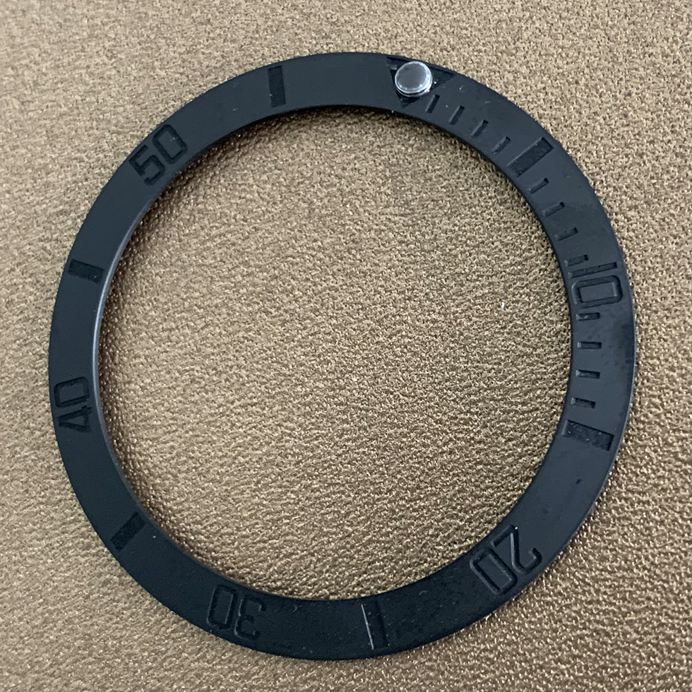 Nouvelle lunette de montre 30.5-38mm, lunette de montre en céramique pour hommes, accessoires modifiés, Inserts de montres pour horlogers